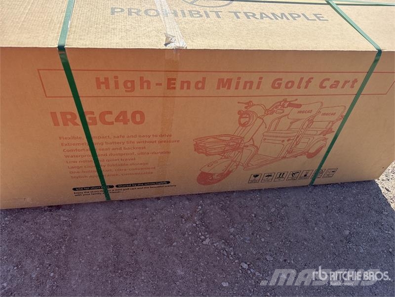IRGC40 3 TT Red E-Trike Mini Scooter (Unused) Visureigiai