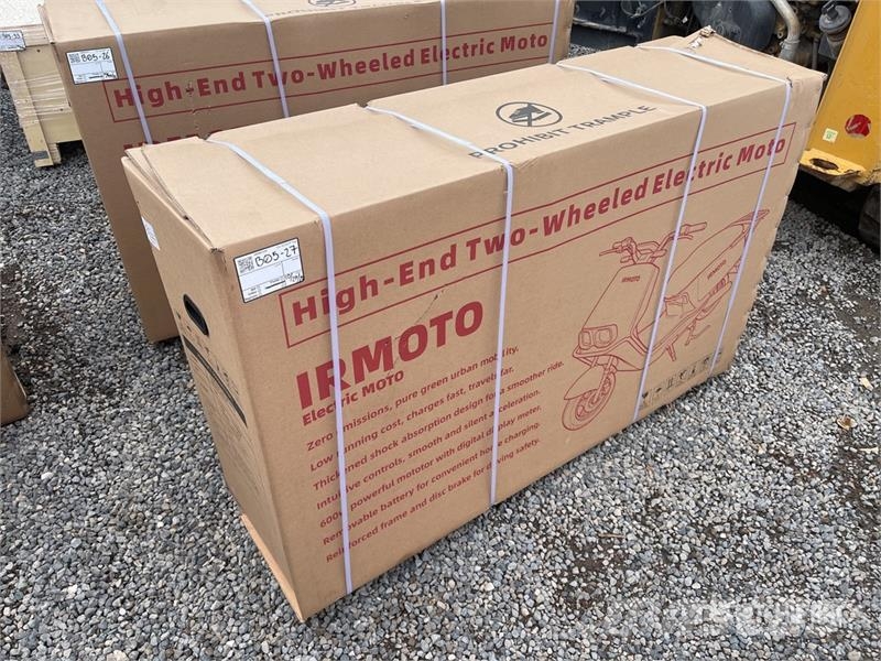  IRMOTO-BLACK Electric Moped (Unused) Automašīnas