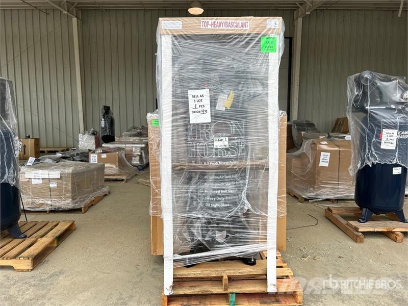 Iron Horse 11.2 cfm Skid-Mounted Electric 60 gal Air Compress Kompresorji