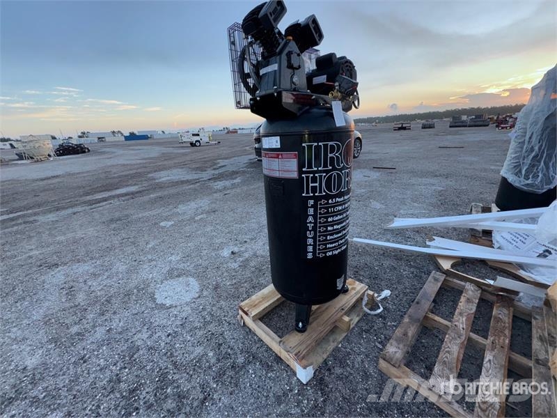 Iron Horse IHD6160V1 11 cfm Skid-Mounted Electric 60 gal Air Compressors