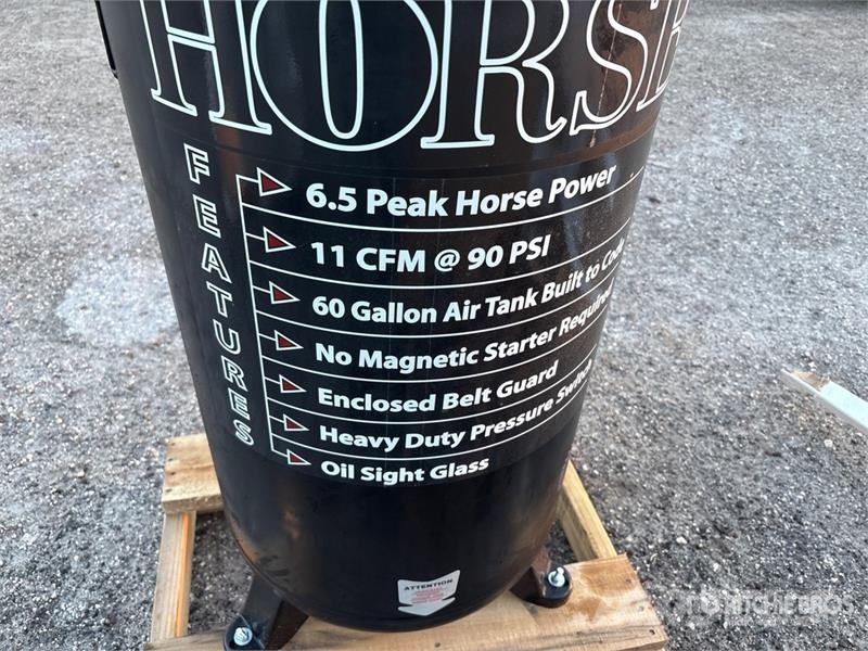 Iron Horse IHD6160V1 11 cfm Skid-Mounted Electric 60 gal Air Compressors