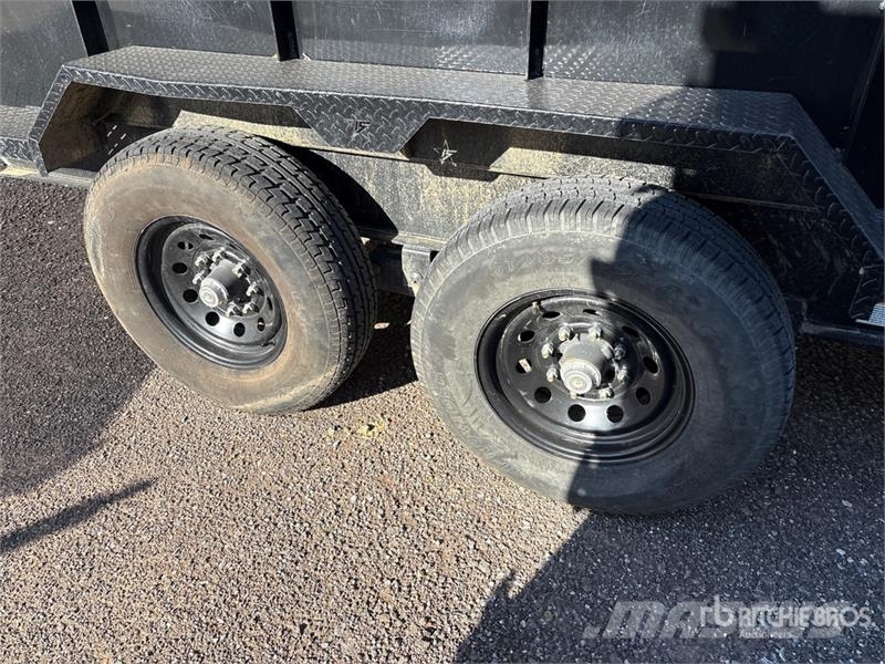 Iron Star 16 ft T/A Dump Utility Trailer 티퍼 트레일러