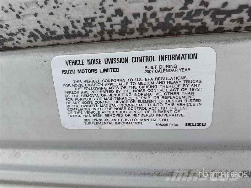 Isuzu NPR Skriňová nadstavba