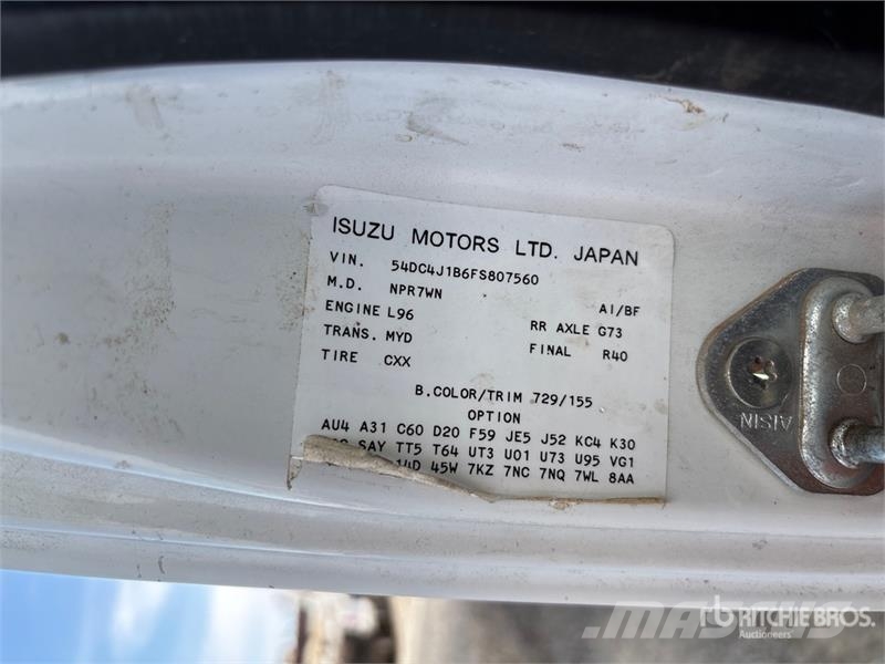 Isuzu NPR HD 4x2 Crew Cab Landscape Truck Otros camiones