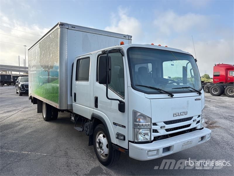 Isuzu NPR HD 4x2 Van Truck Camiones con caja de remolque