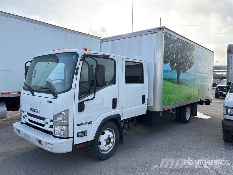 Isuzu NPR HD 4x2 Van Truck Camiones con caja de remolque