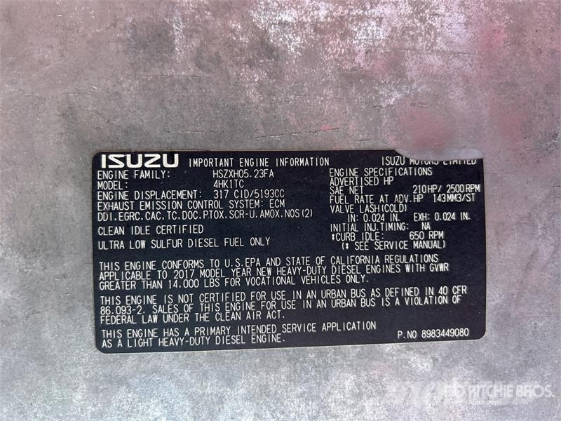 Isuzu NQR Caminhões com temperatura controlada