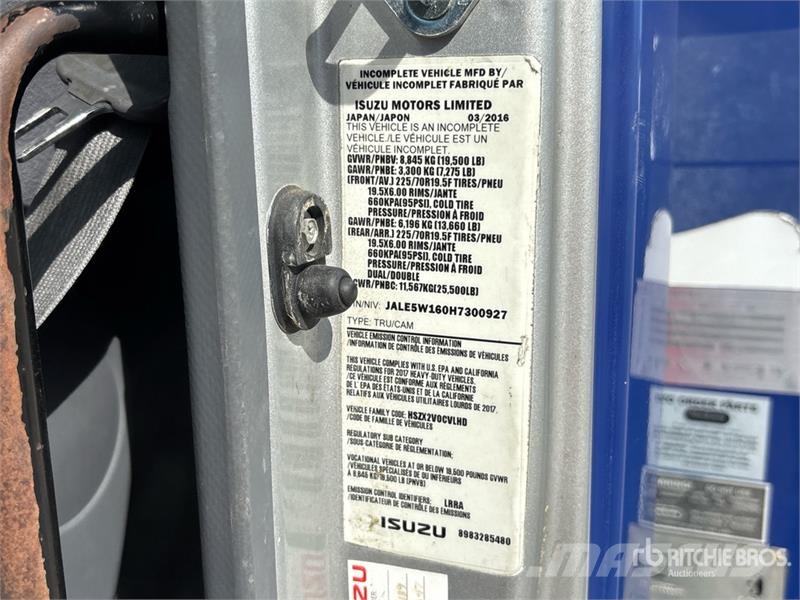 Isuzu NRR Italszállító tehergépkocsik