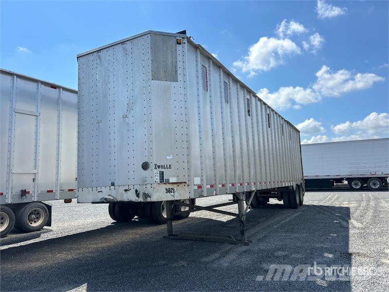  ITI 42 ft x 96 in T/A Open-Top Chip Trailer Rimorchi per segatura e cippato