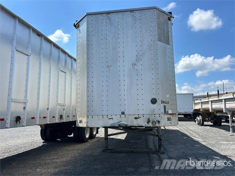  ITI 42 ft x 96 in T/A Open-Top Chip Trailer Rimorchi per segatura e cippato