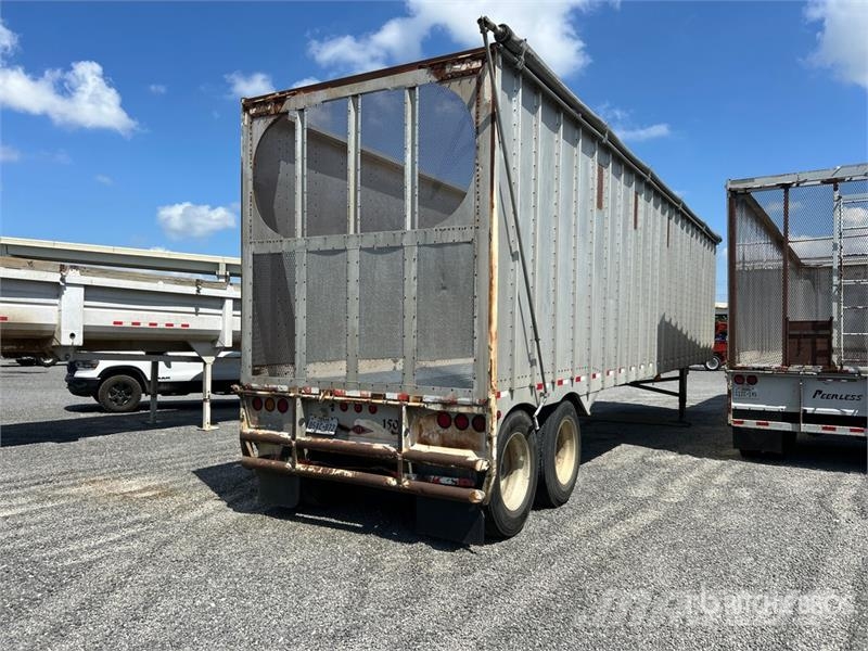  ITI 42 ft x 96 in T/A Open-Top Chip Trailer Rimorchi per segatura e cippato