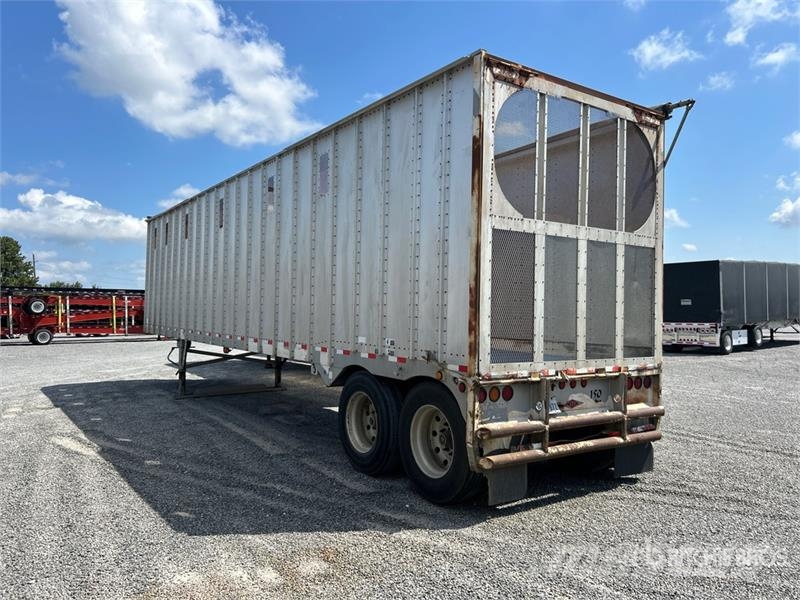  ITI 42 ft x 96 in T/A Open-Top Chip Trailer Rimorchi per segatura e cippato