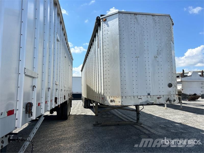  ITI 42 ft x 96 in T/A Open-Top Chip Trailer Rimorchi per segatura e cippato