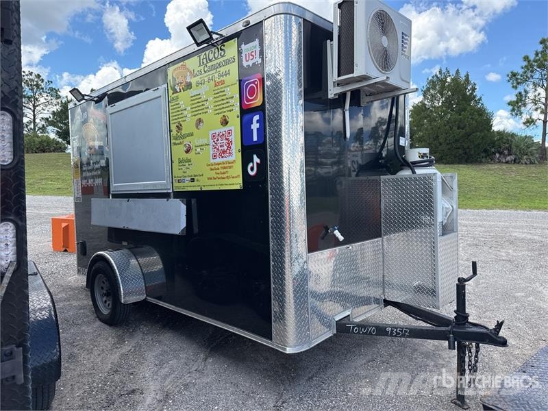 J.C. 6X12SA 12 ft S/A Food Concession Trailer Overige aanhangers