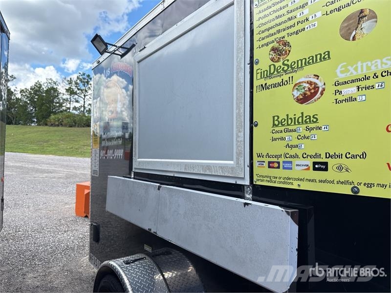 J.C. 6X12SA 12 ft S/A Food Concession Trailer Overige aanhangers