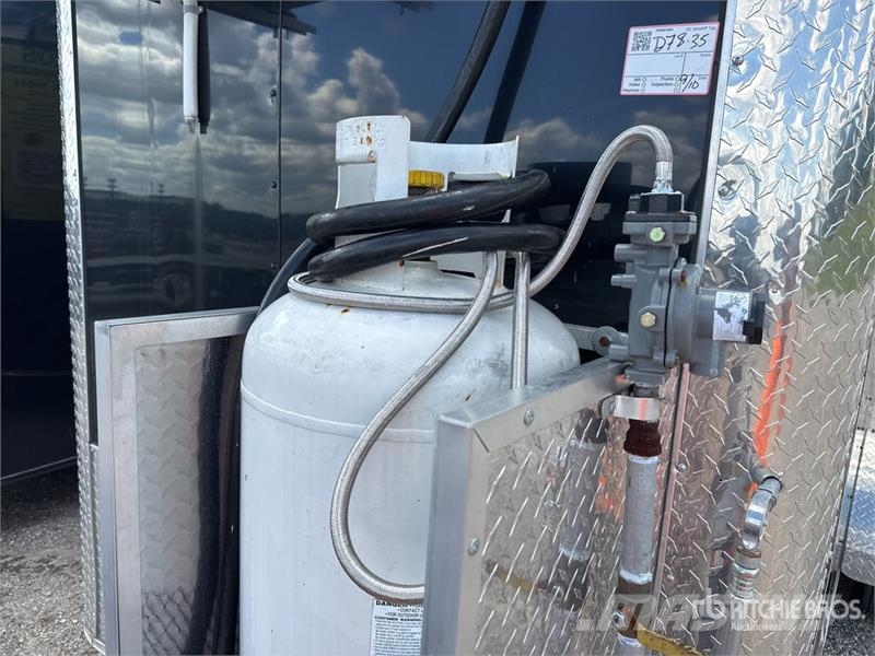 J.C. 6X12SA 12 ft S/A Food Concession Trailer Overige aanhangers