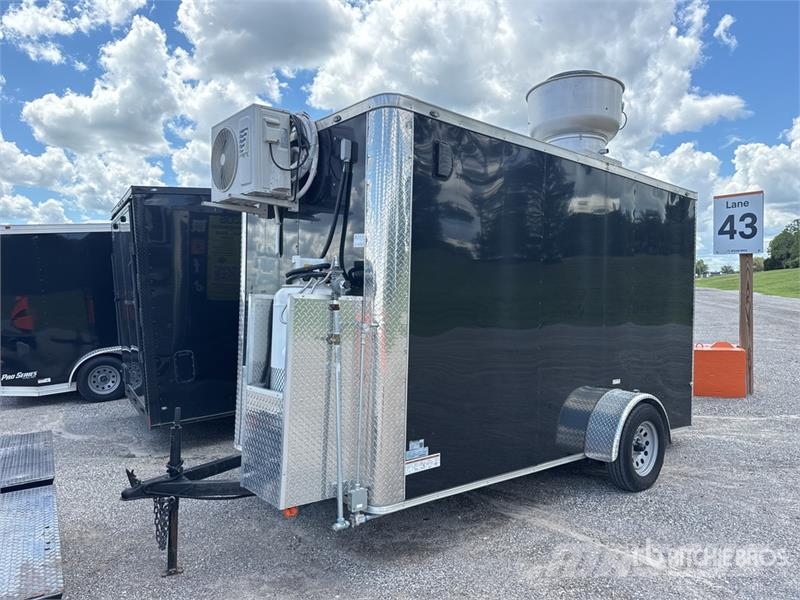 J.C. 6X12SA 12 ft S/A Food Concession Trailer Overige aanhangers