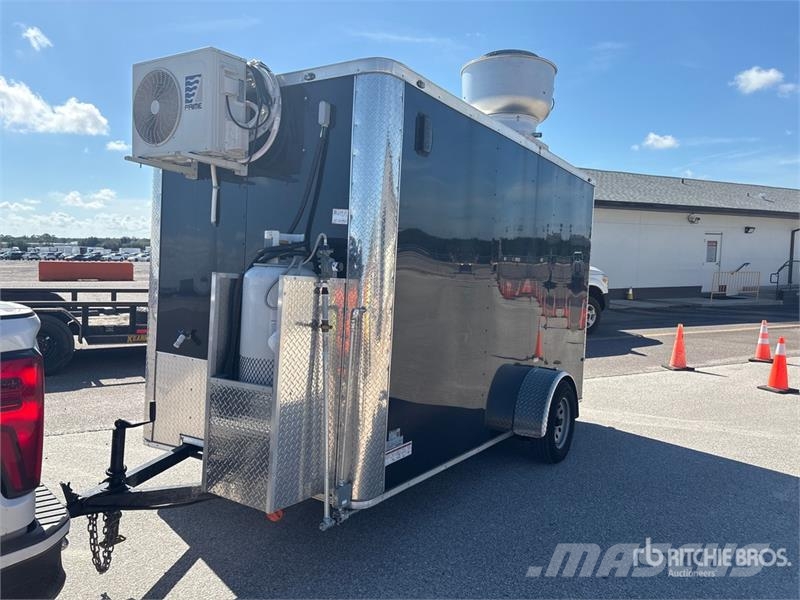 J.C. 6X12SA 12 ft S/A Food Concession Trailer Ostale prikolice