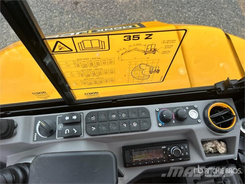 JCB 35Z Mini Excavator Mini excavators < 7t