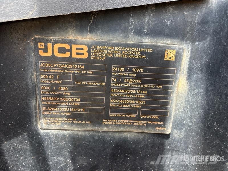 JCB 509.42 Teleskoplæssere