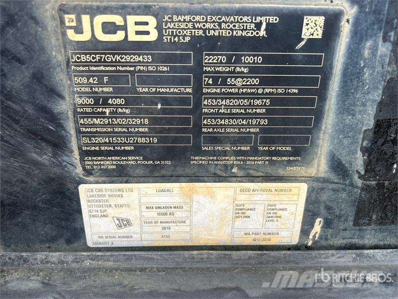 JCB 509.42 Teleskoplader