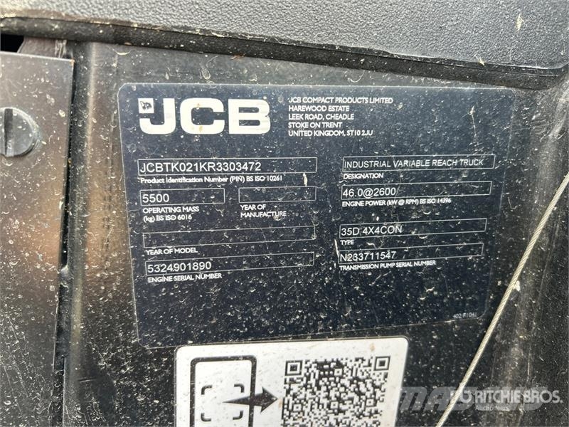 JCB 77-52D Telehandler 伸縮臂操作車