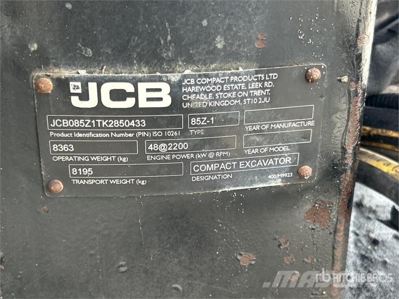 JCB 85Z-1 Raupenbagger