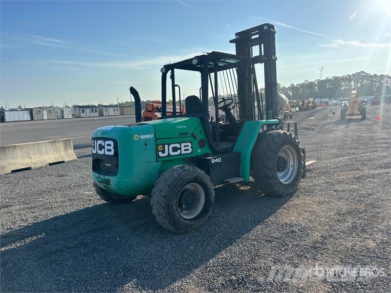 JCB 940 8000 lb 4x4 Rough Terrain Forklift 越野叉车|叉装车
