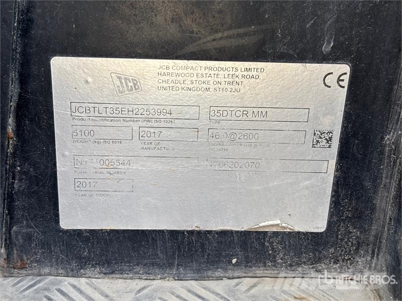 JCB TLT35D Teleskoplæssere