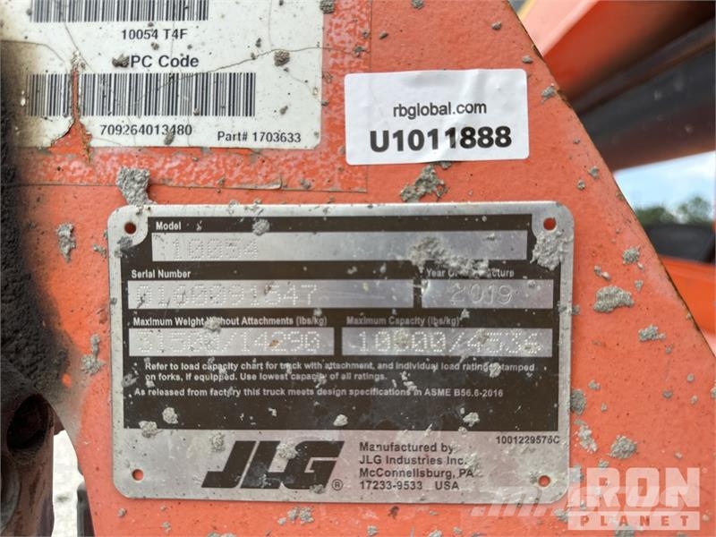 JLG 10054 Telehandler Telescopic handlers