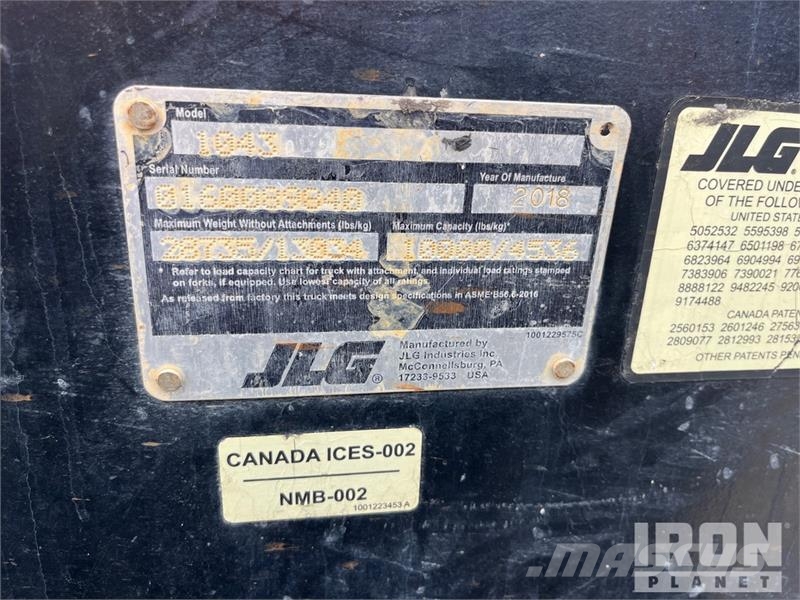 JLG 1043 Telehandler Teleskoplader