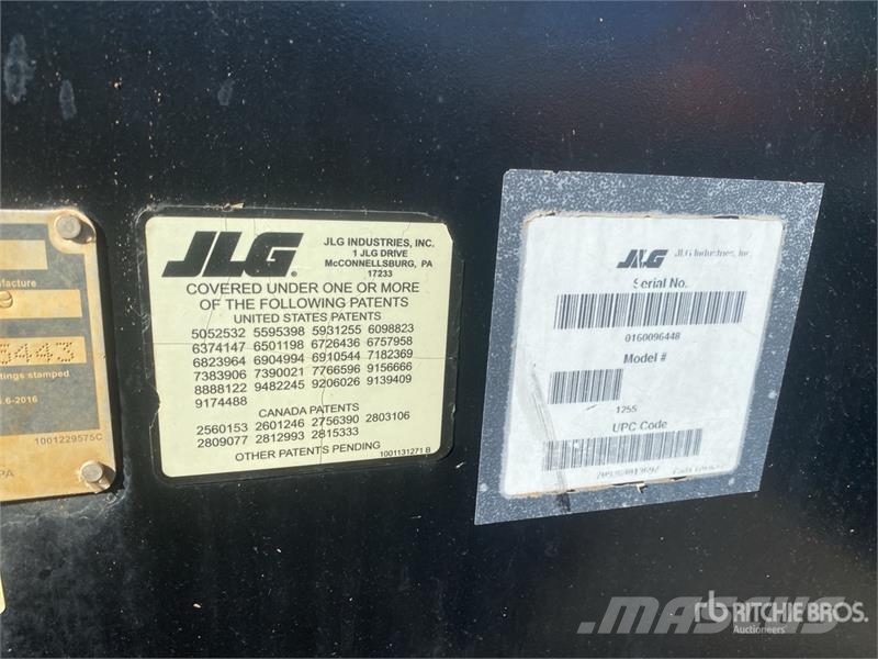 JLG 1255 텔러 핸들러