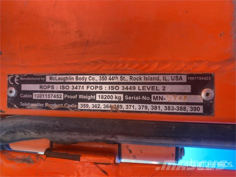 JLG 1255 텔러 핸들러