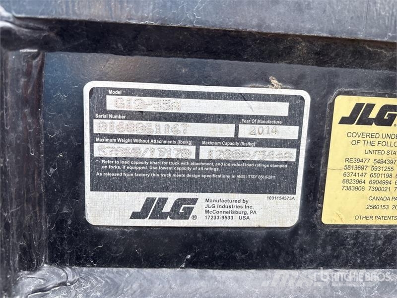 JLG 1255 مناولات متداخلة