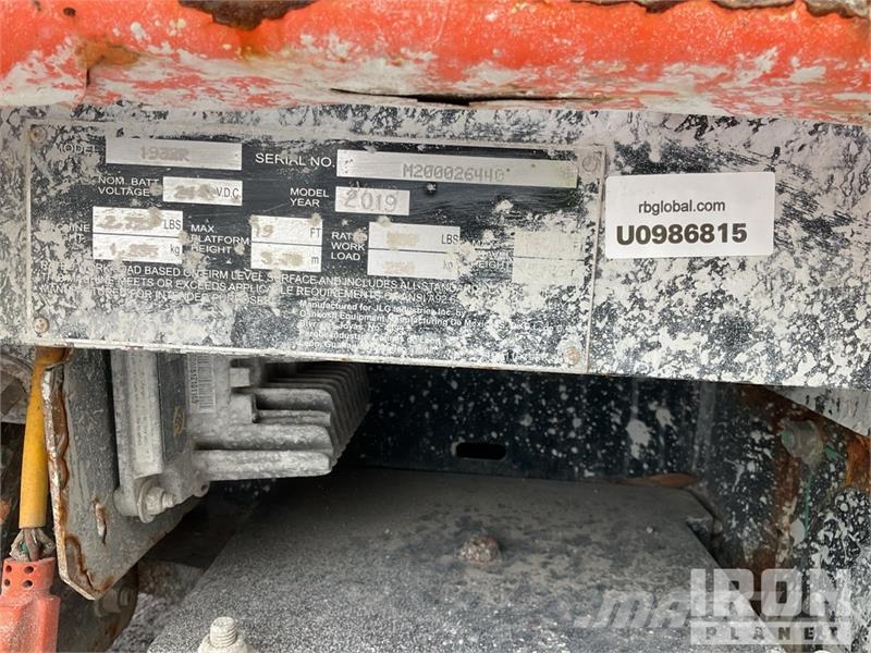 JLG 1932R Electric Scissor Lift Elevadores de tesoura