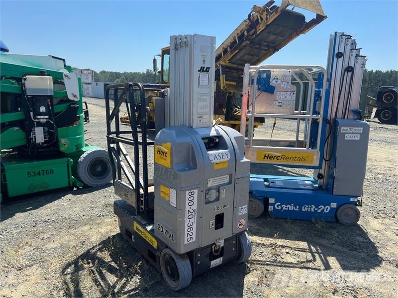 JLG 20MVL Vertical Mast Lift Personel Platformları ve Cephe Asansörleri