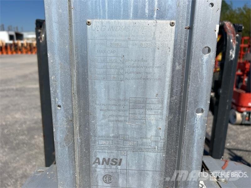 JLG 20MVL Vertical Mast Lift Sollevatori verticali