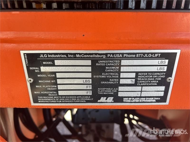 JLG 600S 4WD Diesel Telescopic Boom Lift Teleskopske dvižne ploščadi