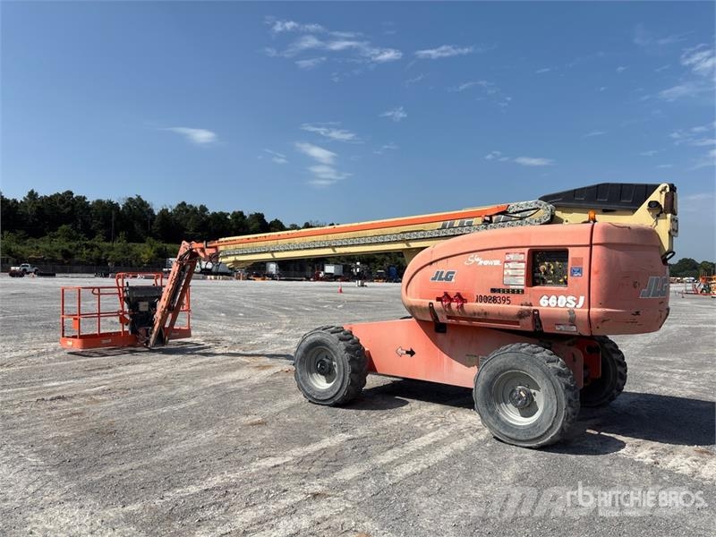 JLG 660SJ 4WD Diesel Telescopic Boom Lift Plataformas elevatórias telescópicas
