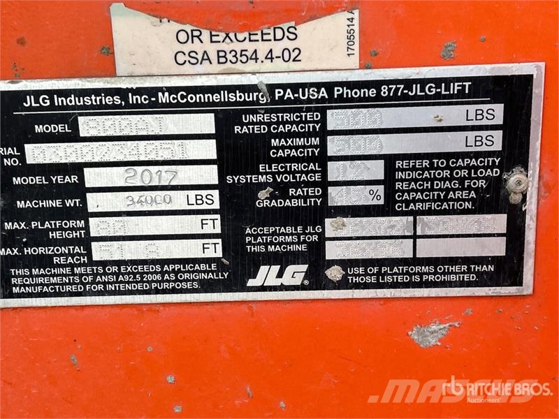 JLG 800 AJ 4WD Diesel Articulating Boom Lift Articulated boom lifts