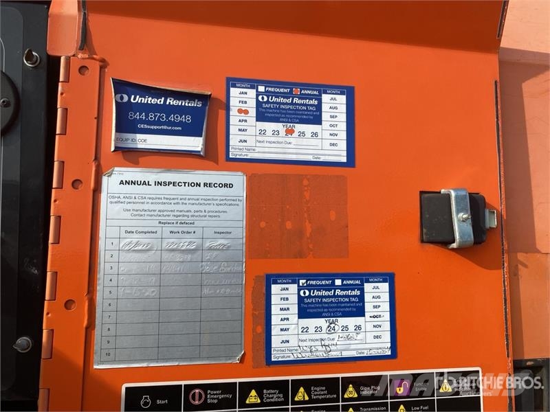 JLG 860SJ 4WD Diesel Telescopic Boom Lift Teleskopske dvižne ploščadi