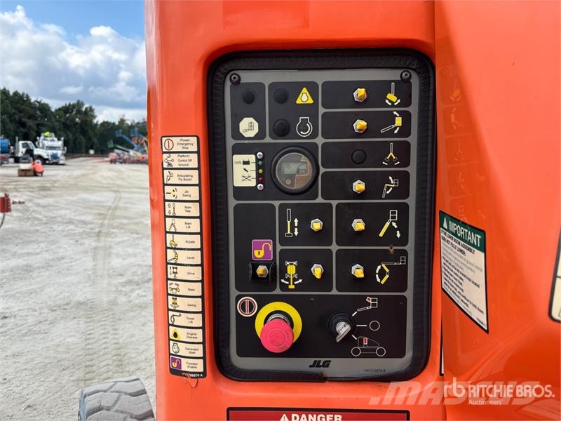 JLG E450AJ 2WD Electric Articulating Boom Lift Plataforma de trabajo articulada