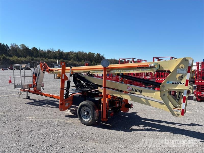 JLG ET500J Towable Lift 트레일러 탑재 고소작업대