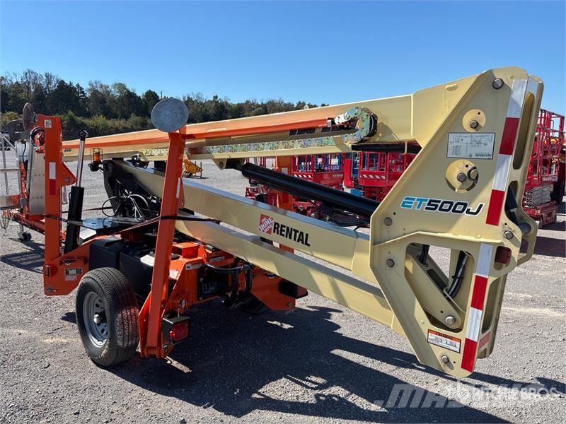 JLG ET500J Towable Lift 트레일러 탑재 고소작업대