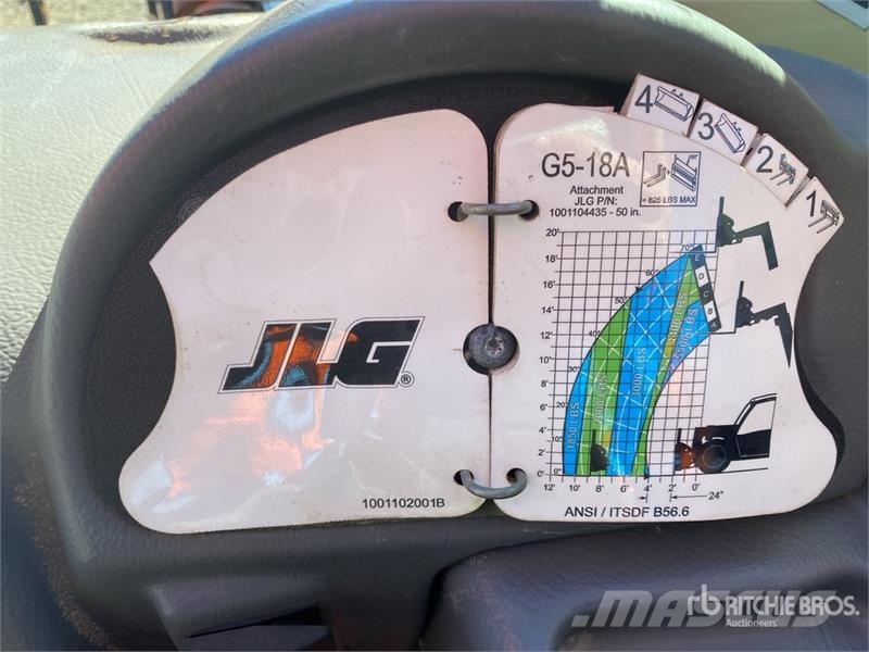 JLG G5-18A Teleskopiniai krautuvai