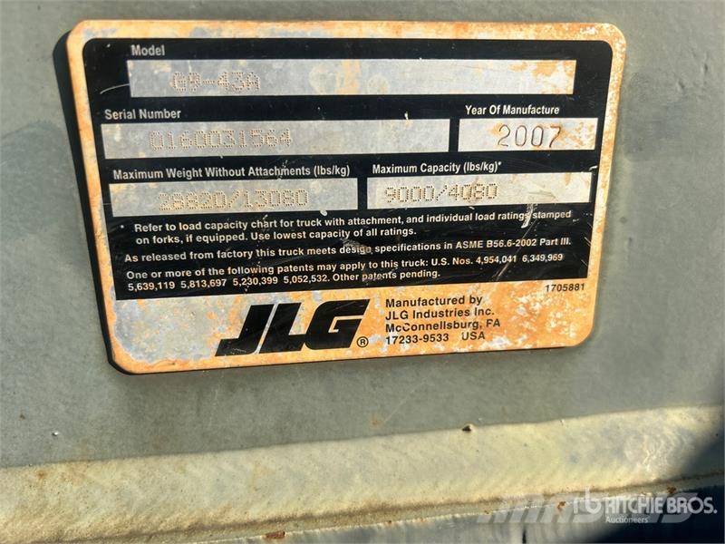 JLG G9-43A Telescopic handlers