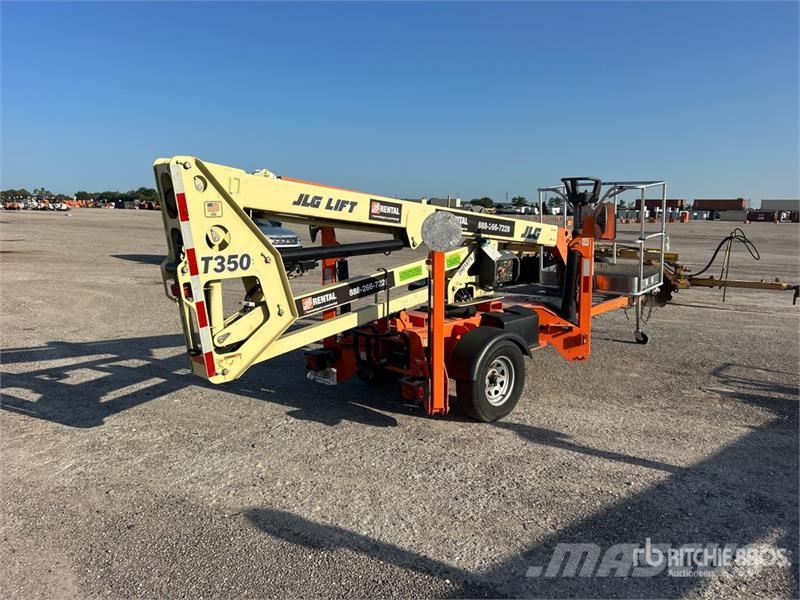 JLG T-350 Towable Lift المنصات الهوائية المثبتة على مقطورة