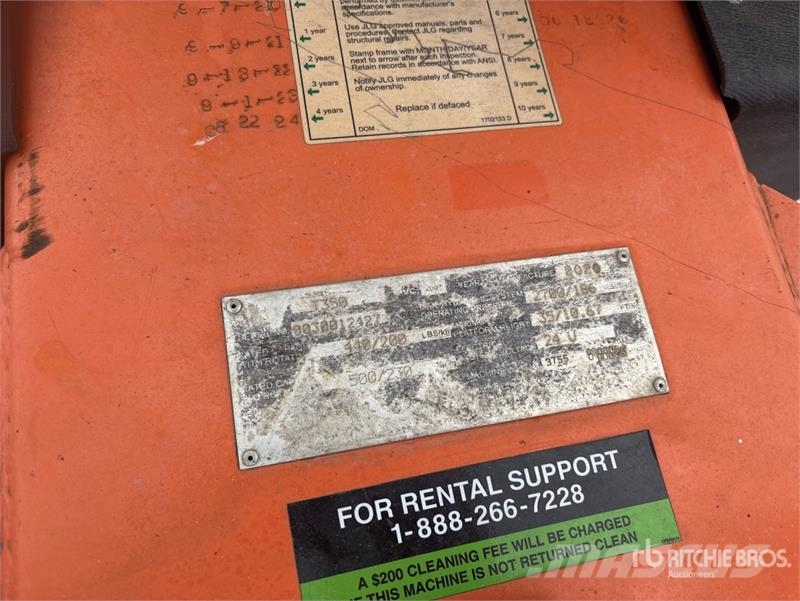 JLG T350 Towable Lift Piattaforme aeree su rimorchio