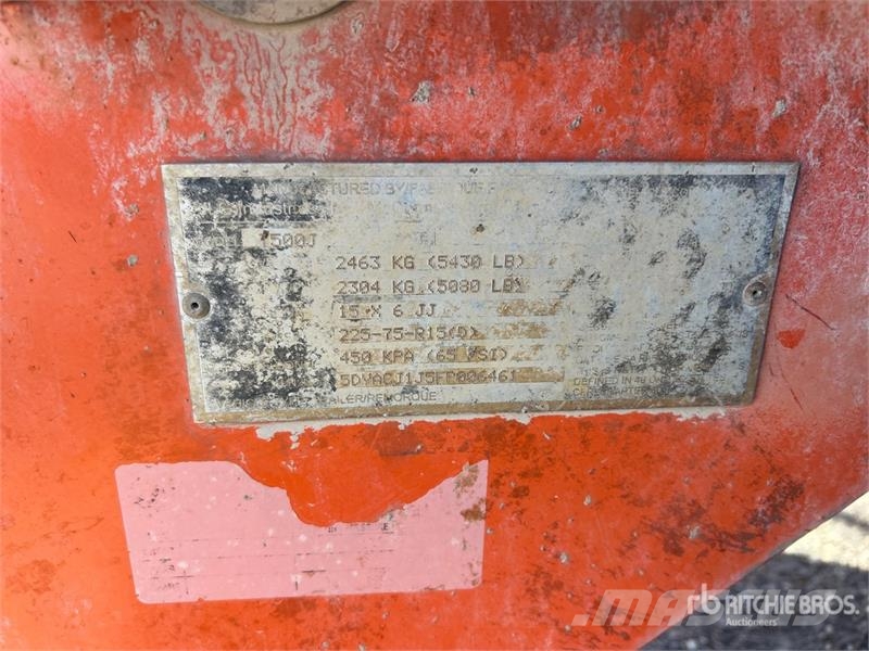 JLG T500J Towable Lift المنصات الهوائية المثبتة على مقطورة