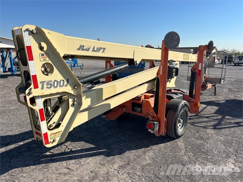 JLG T500J Towable Lift المنصات الهوائية المثبتة على مقطورة